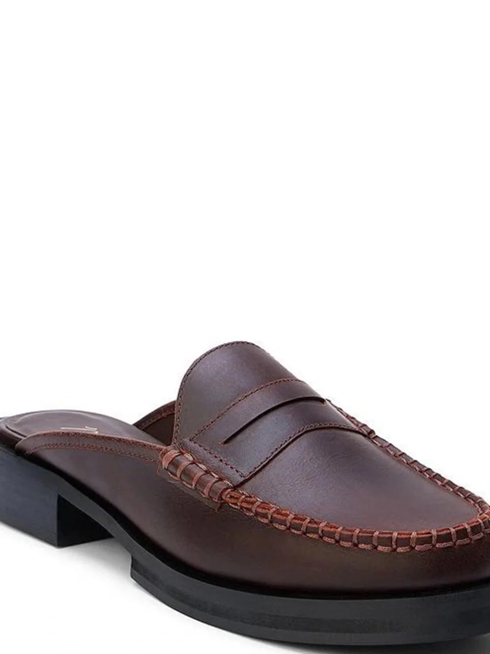 Matisse Tasha Leather Penny Loafer Mule